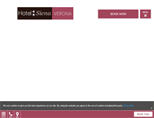 Tablet Screenshot of hotelsiena-verona.it